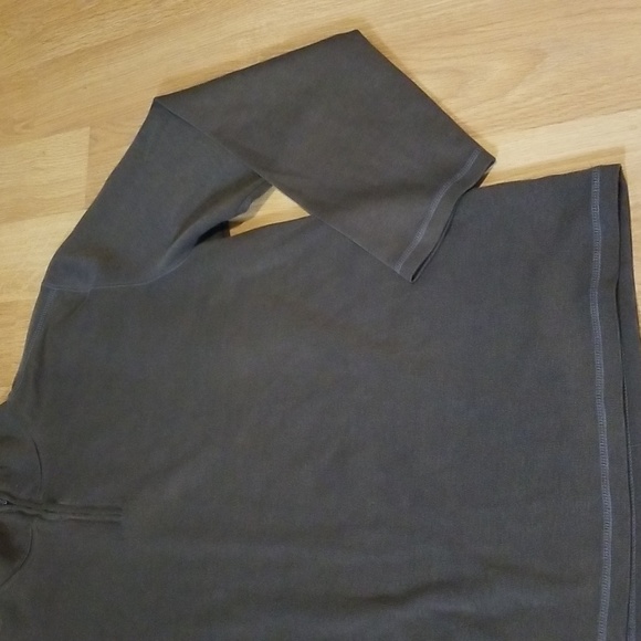 Warehouse One green long sleeve pullover with quarter zip XL EUC - Picture 2 of 8